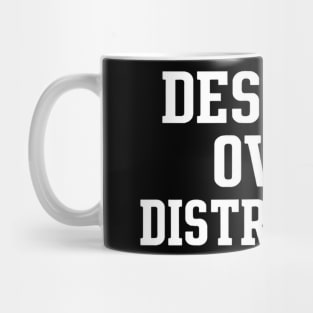 Destiny Over Distraction Empowerment Christian Gift Mug